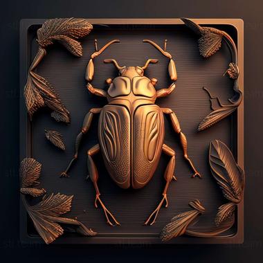 3D модель Ixodes steini (STL)